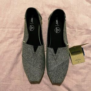 Toms - Earthwise - Black/White/Gray - Size: 12 Women